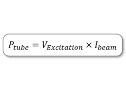 Power = Voltage x Current