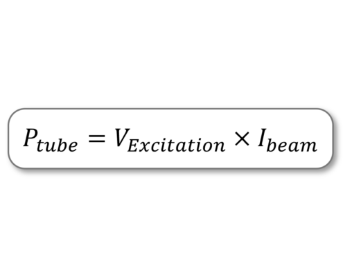 Power = Voltage x Current
